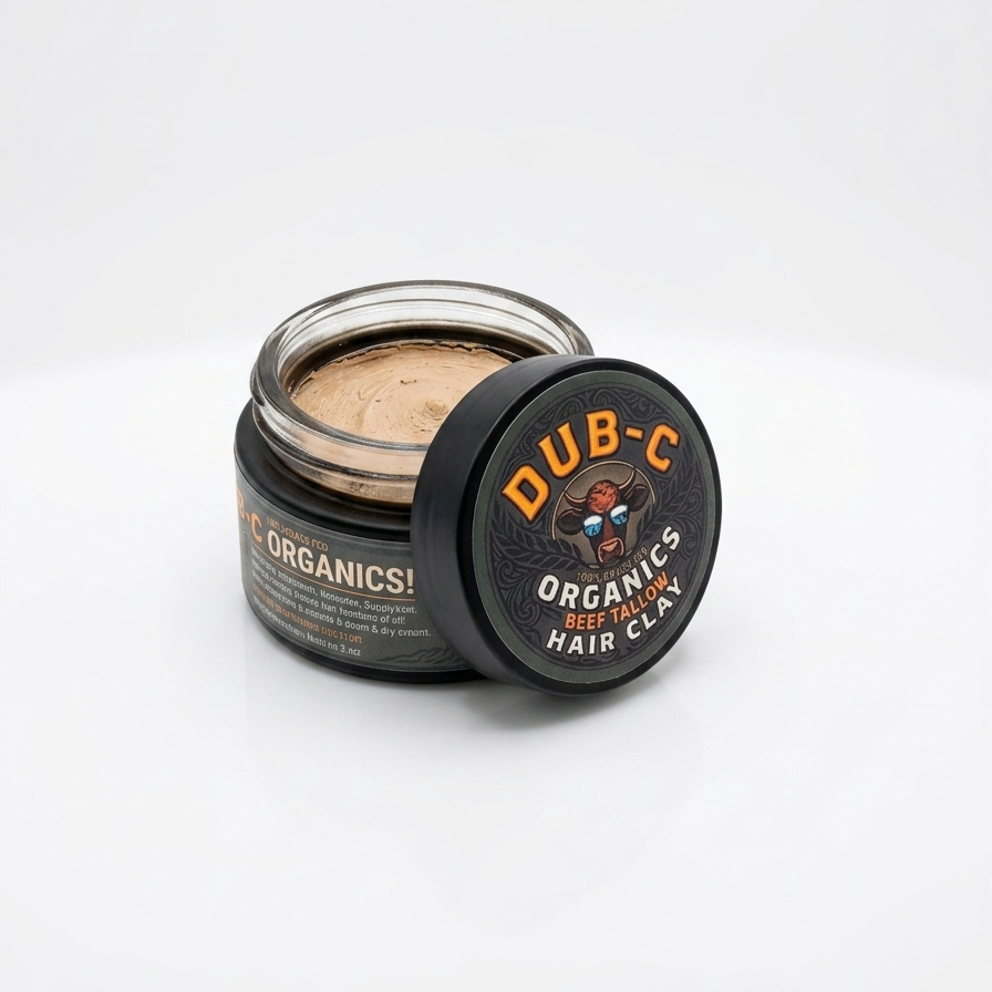 100% Grass Fed Tallow Hair Clay