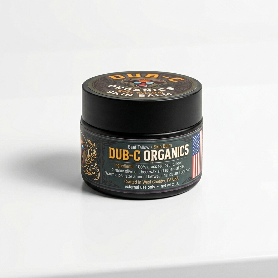 100% Grass Fed Beef Tallow Skin Balm