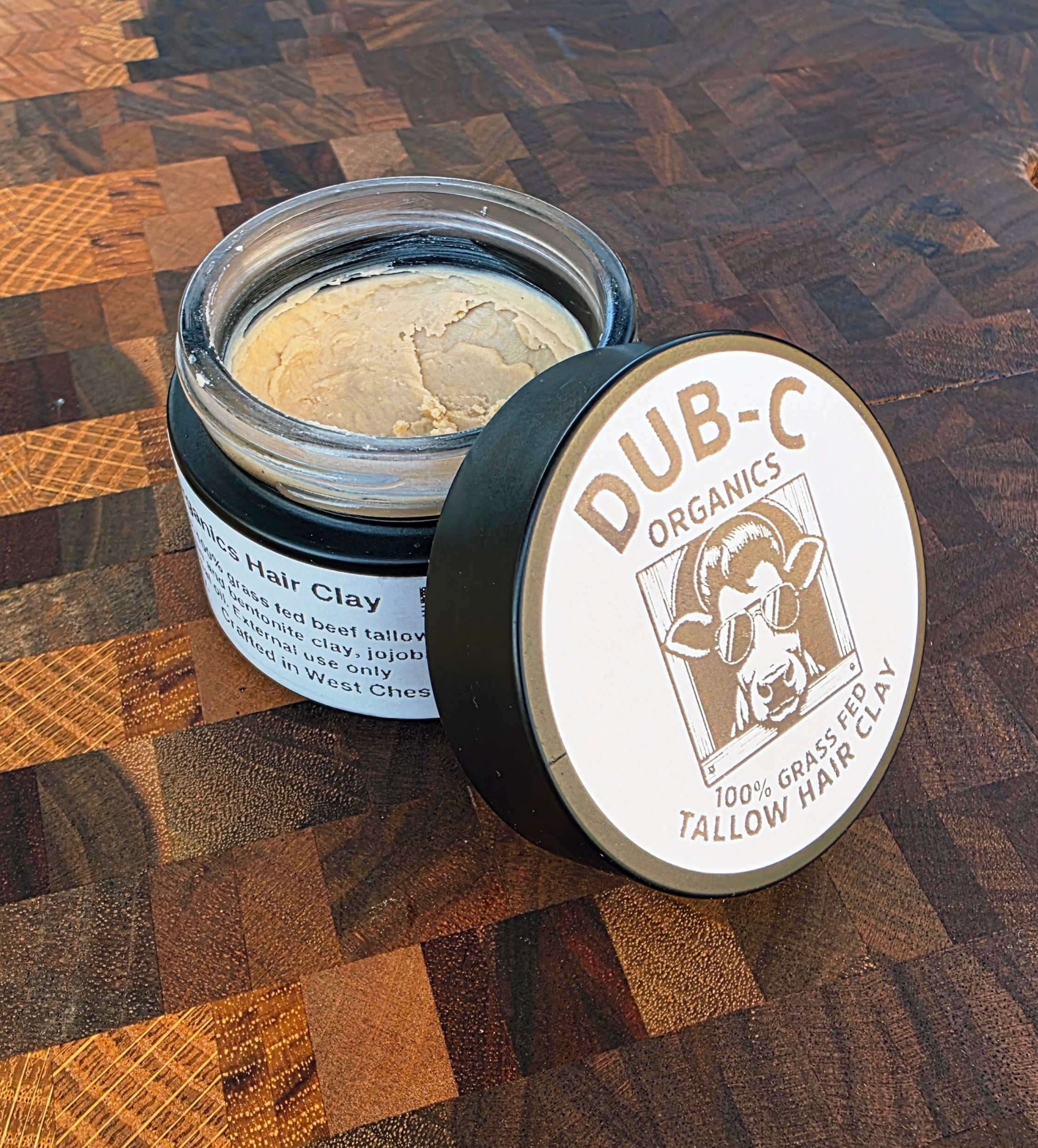 100% Grass Fed Tallow Hair Clay