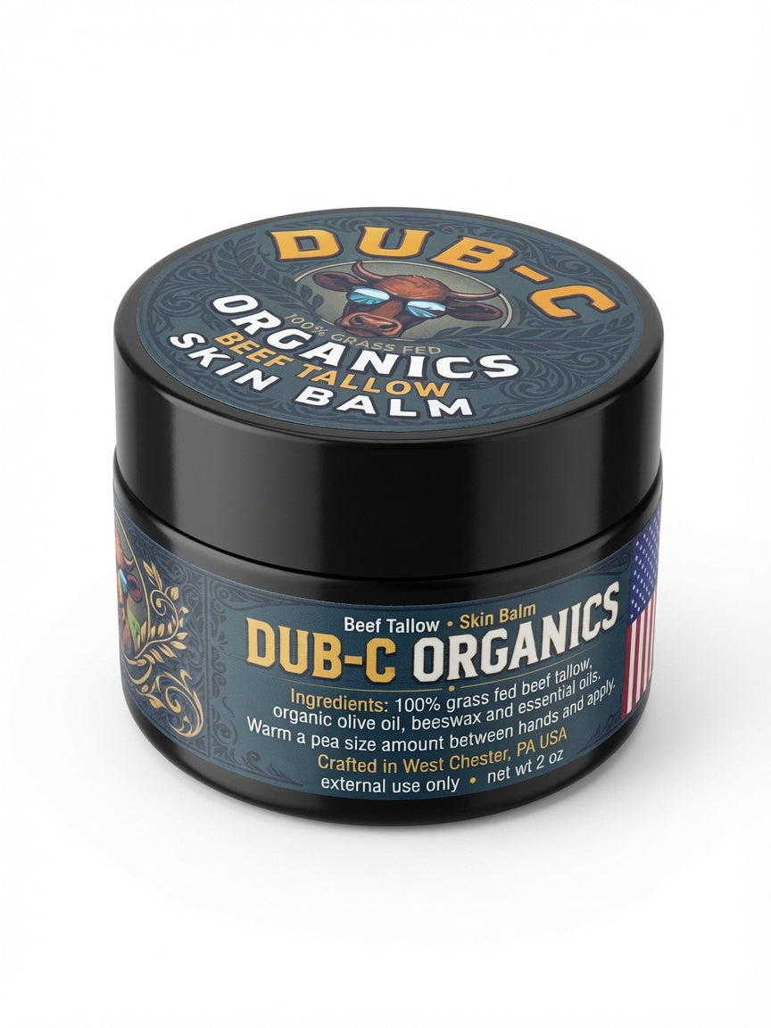 100% Grass Fed Beef Tallow Skin Balm