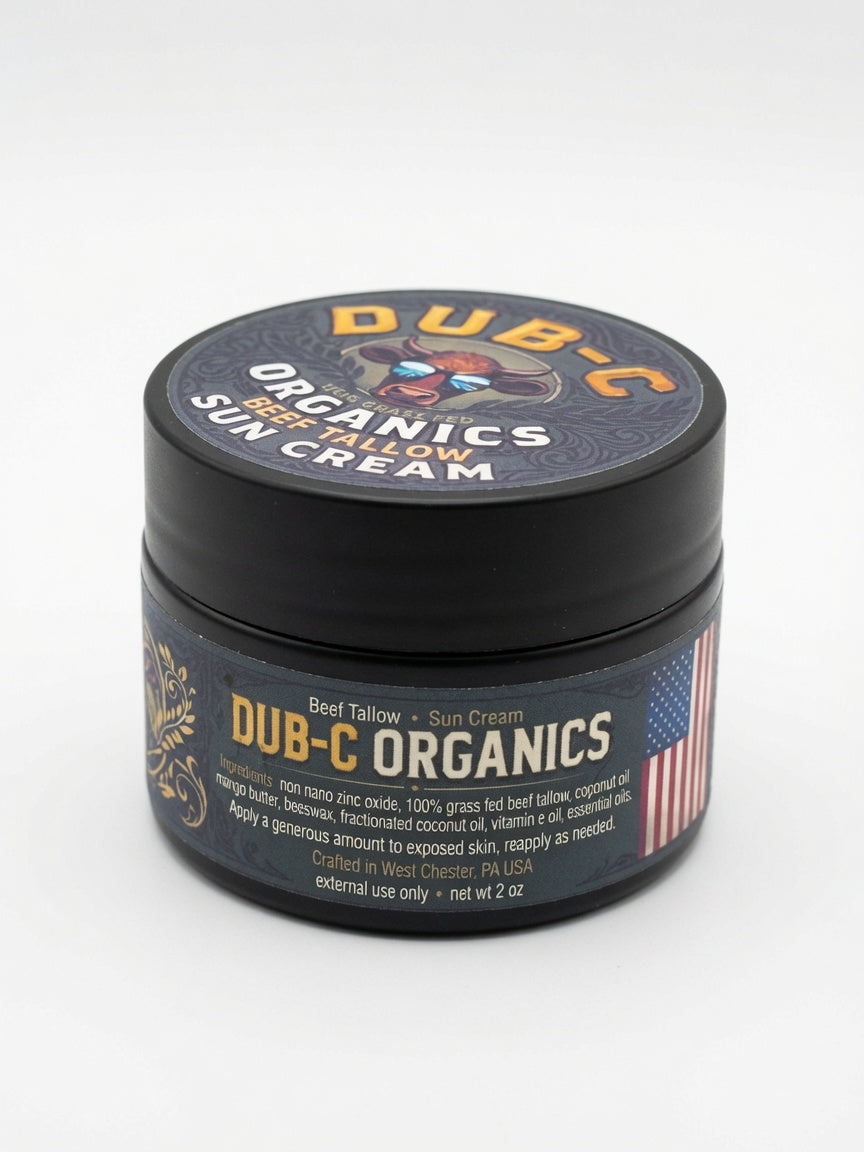 100% Grass Fed Beef Tallow Sun Cream